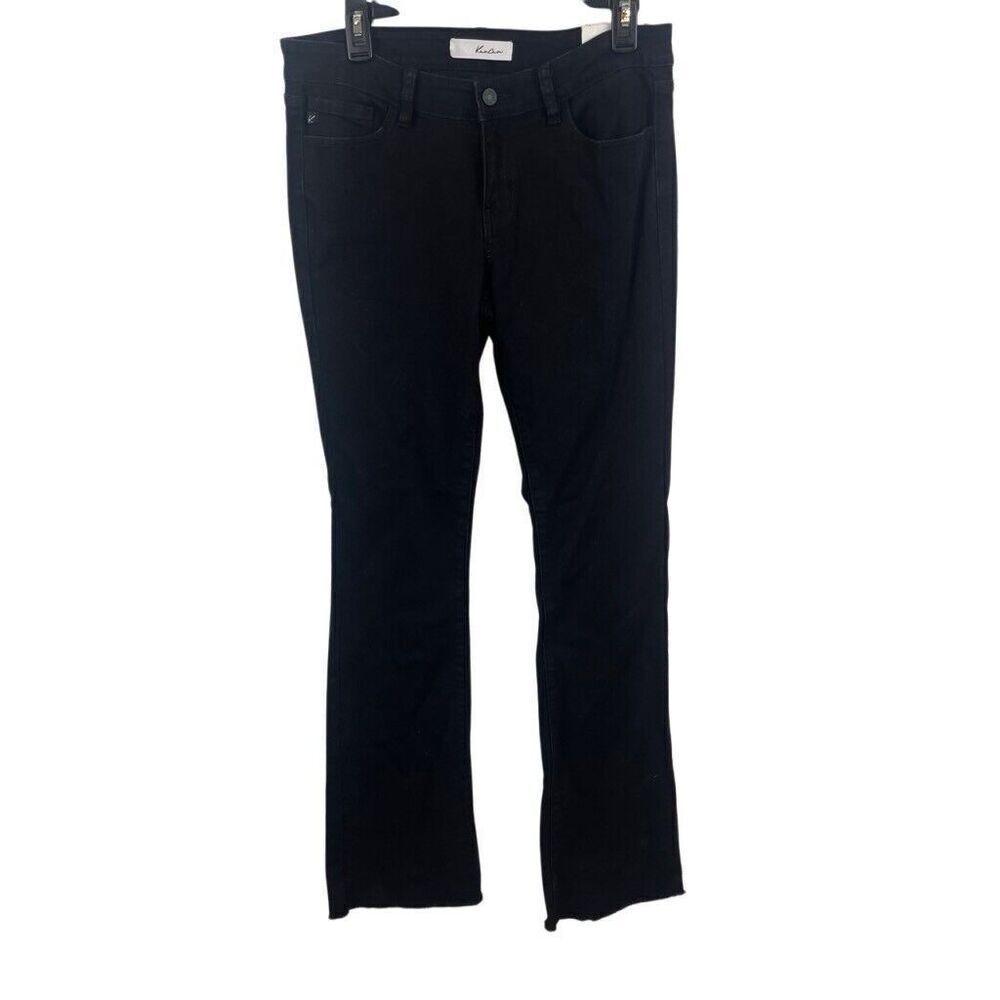 NWT Kancan Black Flare Mid Rise Jeans Size 9‎ /28 KC11255BBK